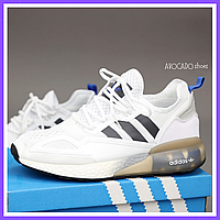 Кроссовки мужские Adidas ZX 2K white / Адидас ЗХ 2к белые