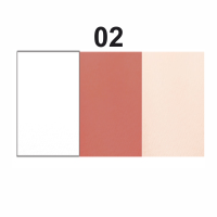 Набір для макіяжу (пудра, тіні та рум'яна) GP-845 № 02