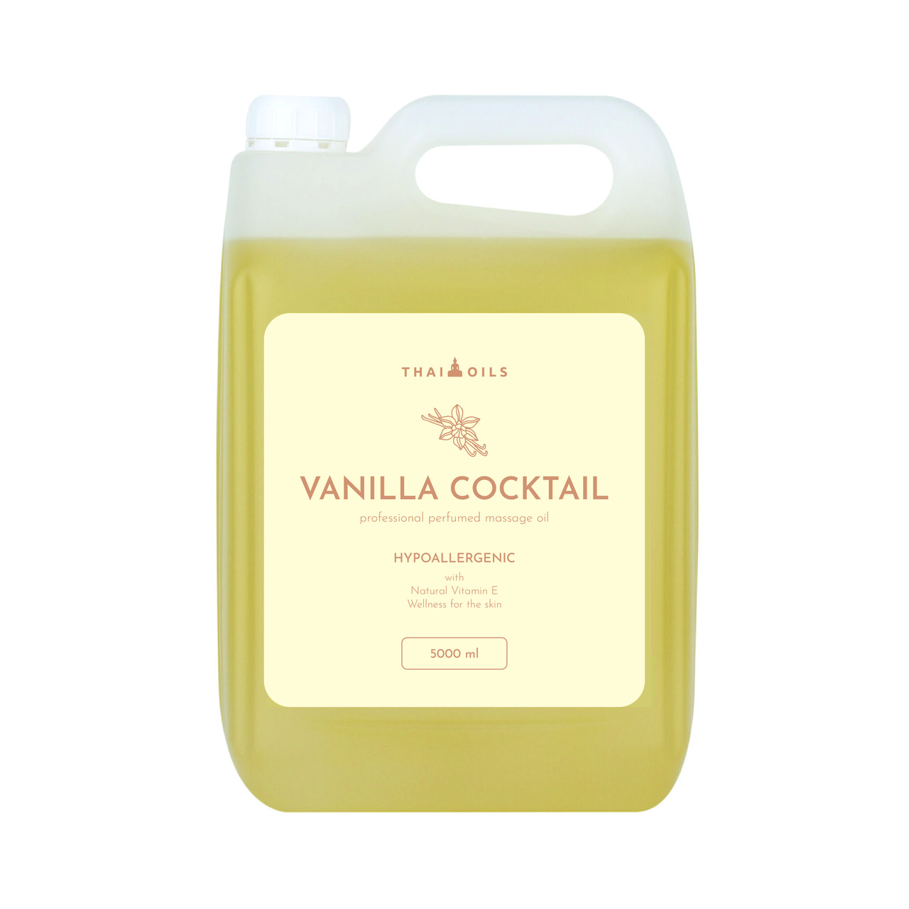 Професійне масажне масло «Vanilla cocktail» 5000 ml , buba, фото 1
