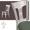 Комплект обідній стіл Амфора стільці Selina, фото 8