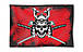 Піратський прапор "Веселий Роджер", Штучний шовк, 1200х700 мм, фото 3