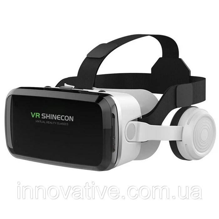 Гарнитура виртуальной реальности Shinecon SC-G04BS с наушниками (Белый)