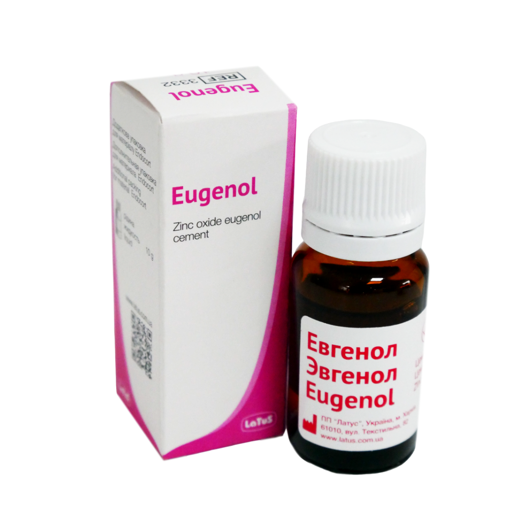 Eugenol (Евгенол), 10 г, антисептична та аналгетична рідина, LaTus