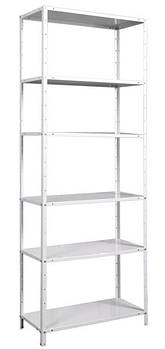 Універсальні поличні стелажі на болтових з'єднання