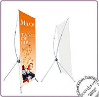 Стійка для банера X - Universal banner, розмір 60х120 до 120х210 см, (2х3 UXB)