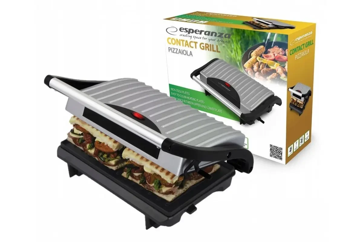 Гриль Esperanza EKG006 Taleggio контактний електричний настільний, фото 1