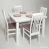 Комплект обеденный стол Эвропа стулья Модерн