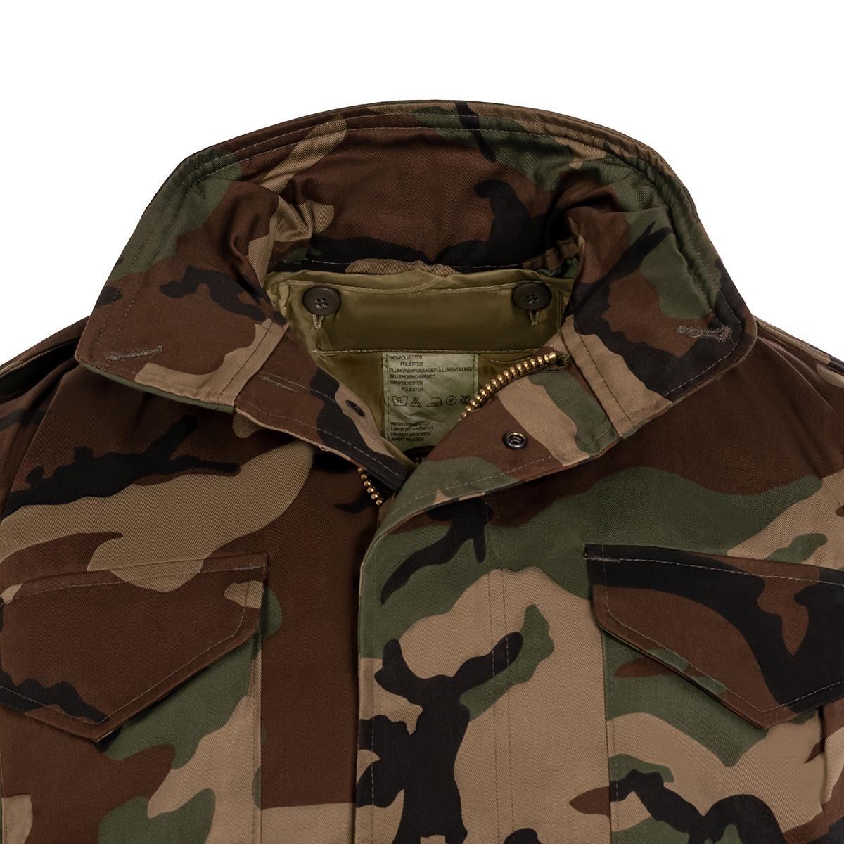 Куртка Mil-Tec M65 Woodland 10315020- - фото 2 - id-p1756947481