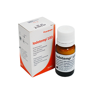 Iodotemp 100 (Йодотемп 100), 10 г, компонент для приготування тимчасових ендодонтичних паст, LaTus