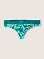 Трусики Victoria's Secret Velvet Thong Deep Lake M