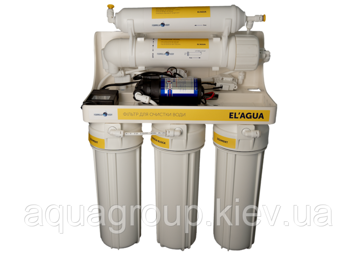 Система зворотного осмосу FORMULA VODY EL’AGUA 5 З ПОМПОЮ