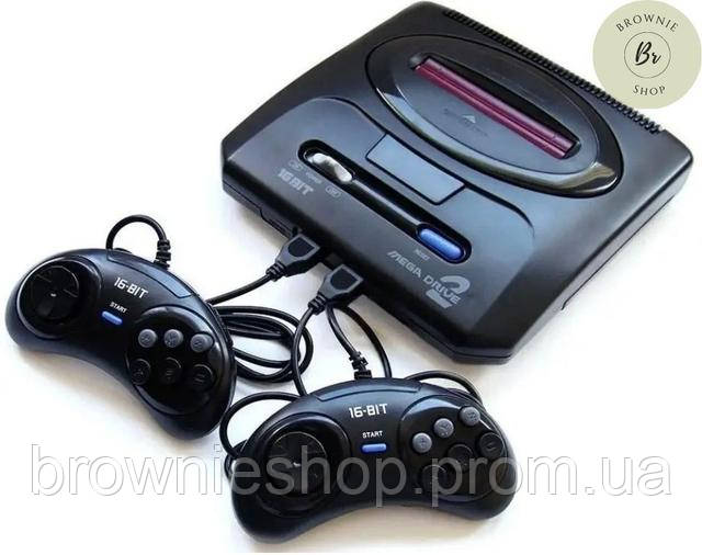 Игровая приставка Sega Mega Drive 2 16 бит / Приставка Сега Мега Драйв ...