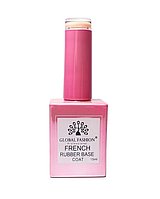 Каучук.база френч 13, Rubber Base Coat French 13 15 мл Global Fashion прозрачно-молочная 2145