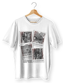 Футболка оверсайз  чоловіча, "Місто герой"