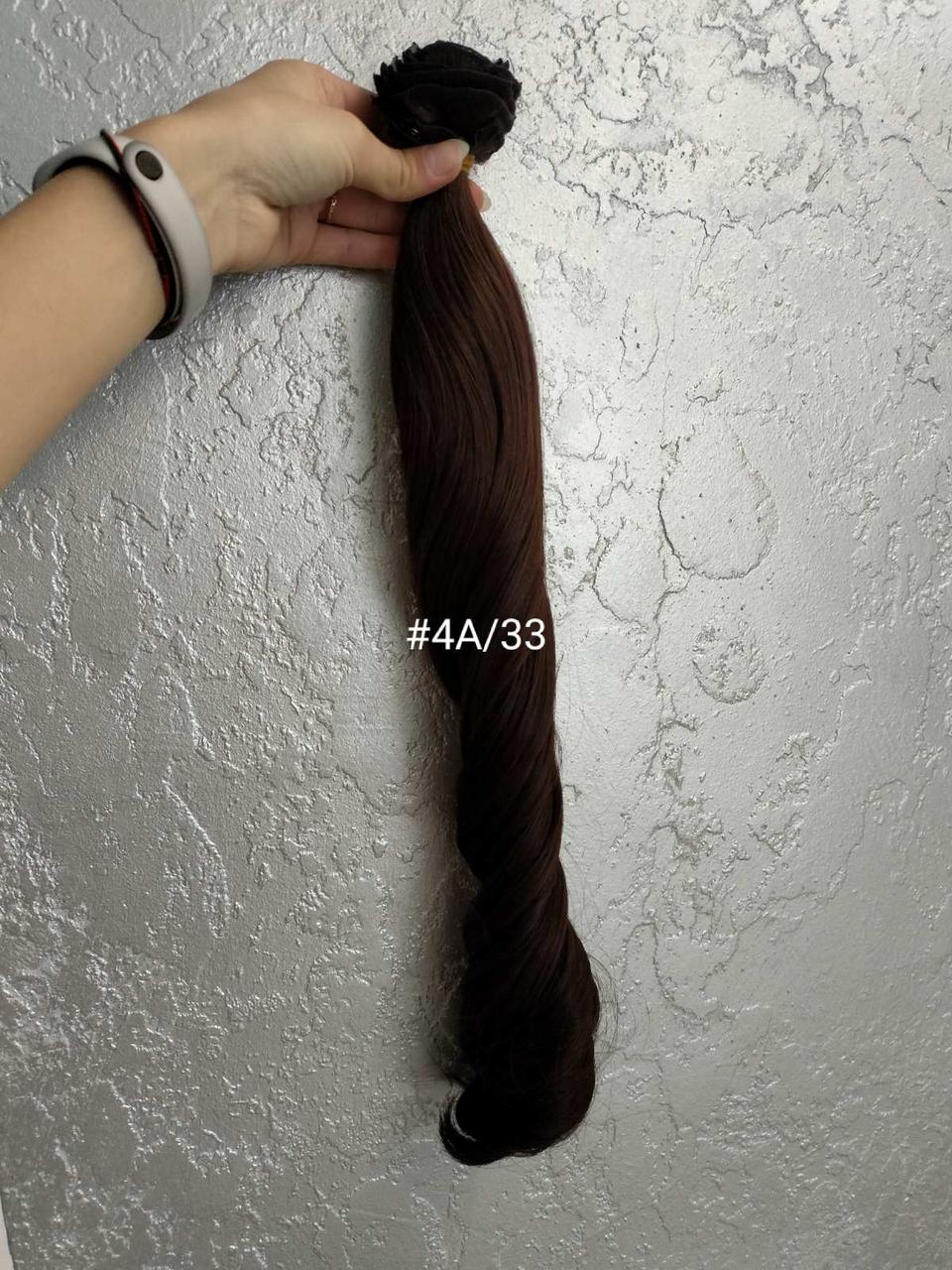 Накладные волосы на заколках(трессы) с локонами на 12 отдельных прядей(цвета в ассортименте) - фото 4 - id-p1756979009