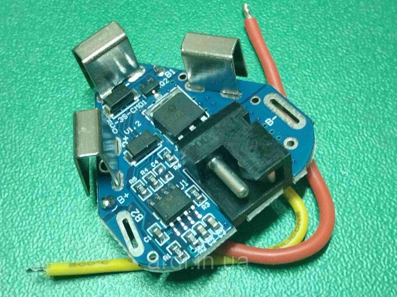 BMS Контролер заряду/розряду, 3S Li-Ion 18650 12.6V 8A