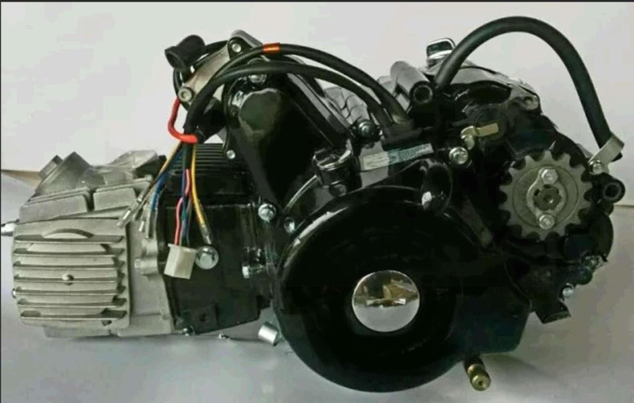 Двигун Delta 125cc (МКПП 157FMH) чорний (TM) EVO