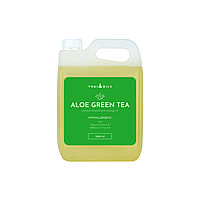 Профессиональное массажное масло «Aloe green tea» 3000 ml , зеленый чай ukrfarm