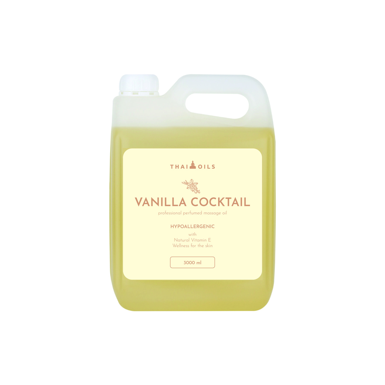 Професійне масажне масло «Vanilla cocktail» 3000 ml , ukrfarm, фото 1