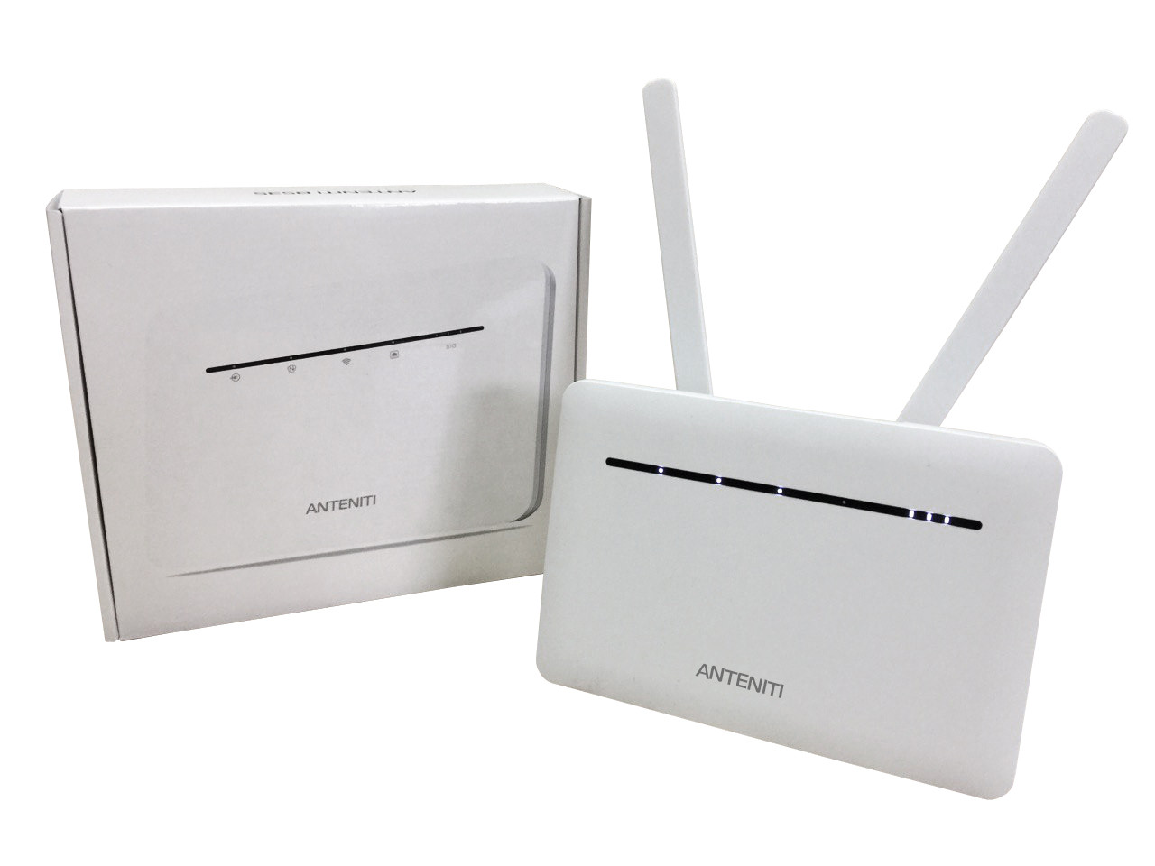 Стаціонарний 3G/4G WiFi роутер ANTENITI B535 + батарея, фото 1