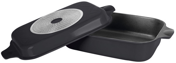 Гусятниця Ringel Zitrone з кришкою сковородою-гриль 6+3 л (RG-2108-34 BL)