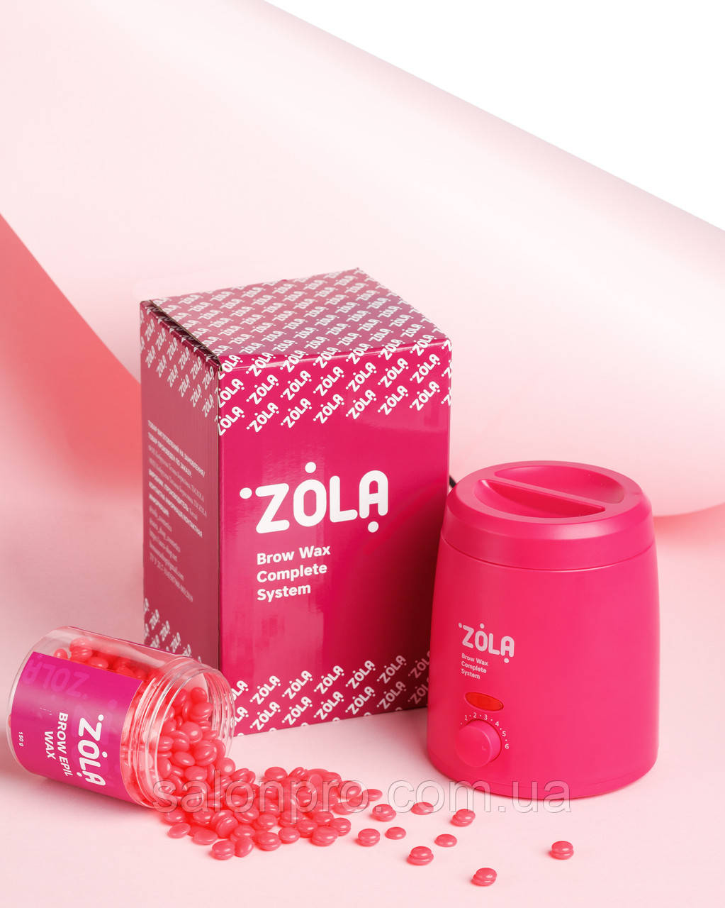 ZOLA Brow Wax — воскоплав (рожевий)