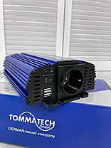 Інвертор напруги Tommatech MS-600, 12V/220V, 600W з модифікованою синусоїдою, фото 5