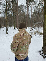 Військова кофта на блискавці з флісу з накладками під шеврони розміру 56 кольорів мультикам 2743, фото 9