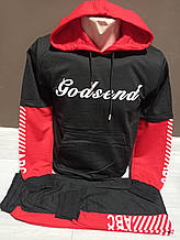 Спортивний костюм "Godsend" для хлопчика підлітка на 6-12 років двійка худи та штани