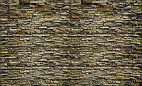Флизелиновые фотообои 254x184 см Декоративная каменная стена (2196V4)+клей