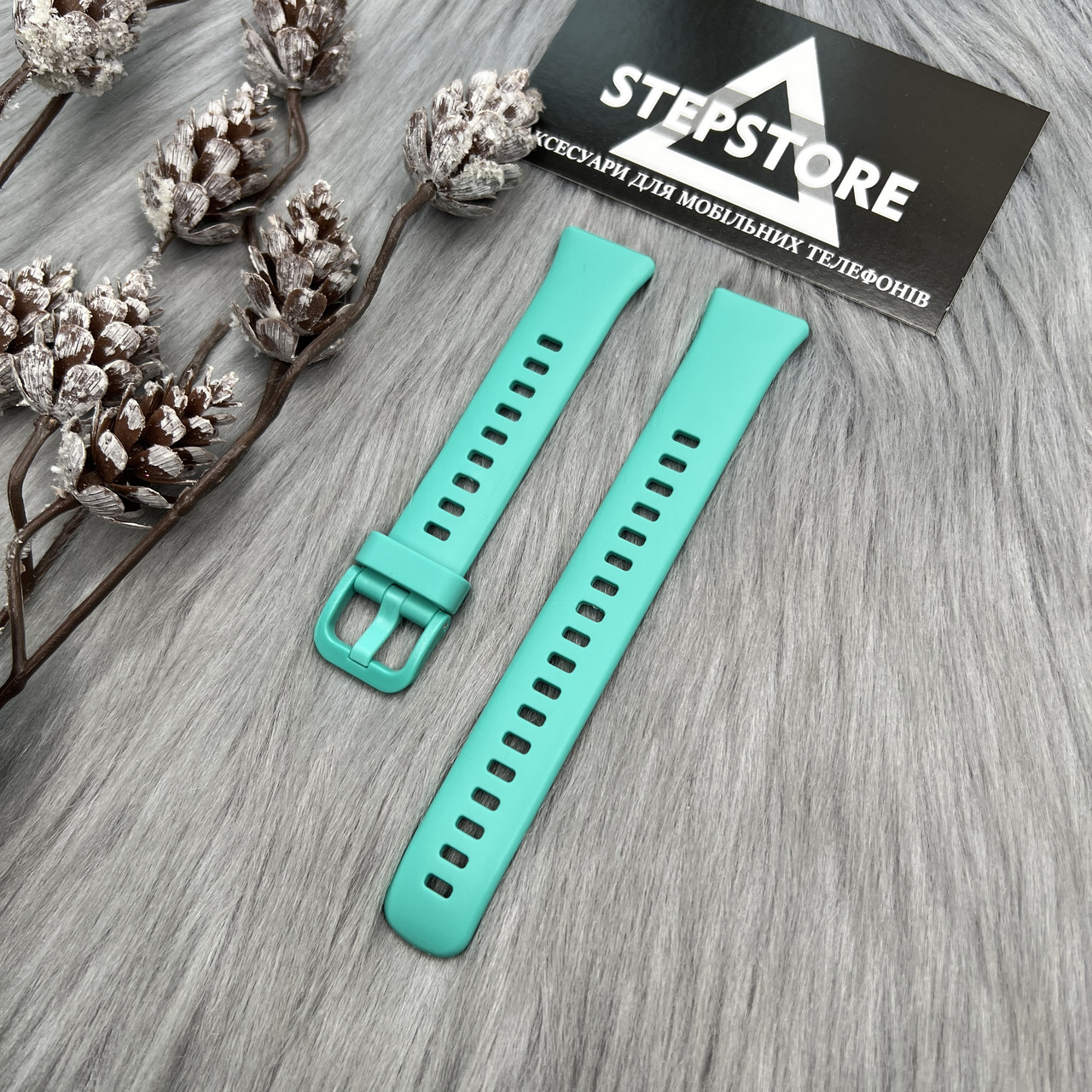 Ремешок Силиконовый для Huawei Band 7 / Honor Band 7 Классический 6 ...