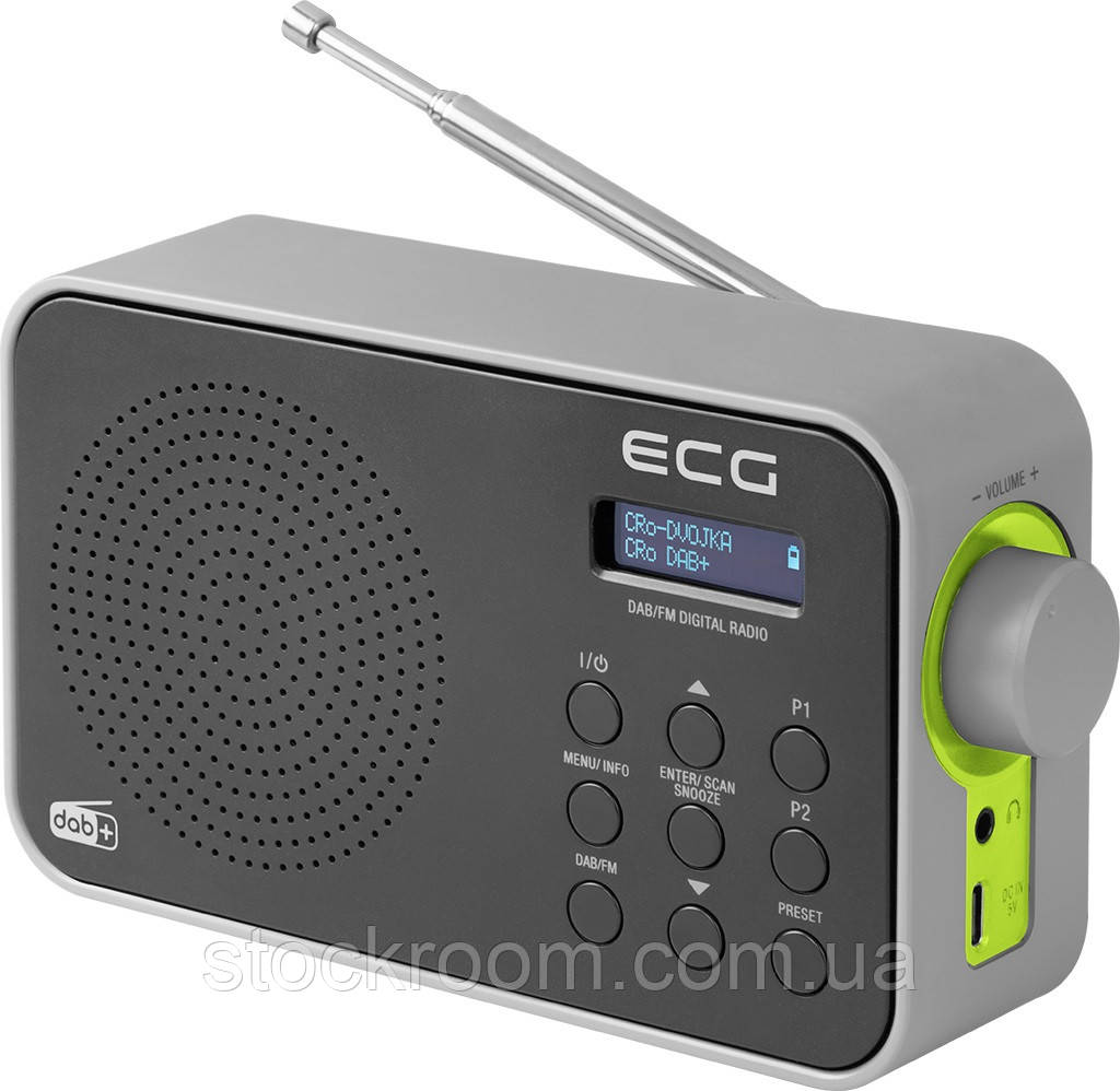 Радіоприймач портативний ECG RD 110 DAB black