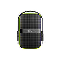 Зовнішній жорсткий диск Silicon Power Armor A60 1 TB (SP010TBPHDA60S3K) 2.5" USB 3.0 Black
