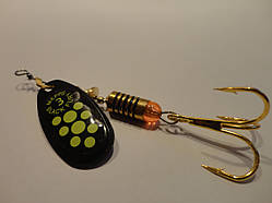 Вертушка mepps Black fury 2 з салатовим