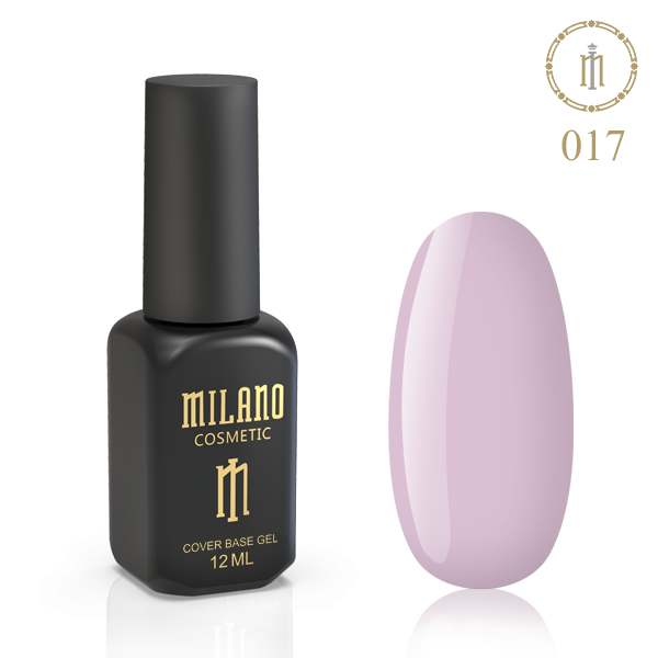 Кольорова каучукова база Cover Base Milano #17,12мл, фото 1