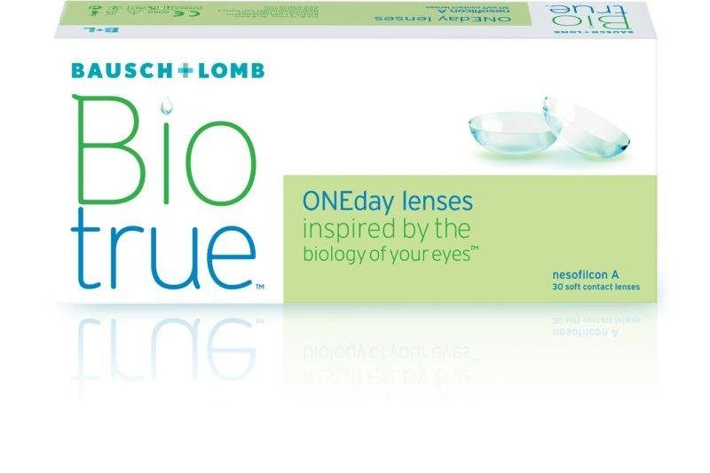 Одноденні контактні лінзи Biotrue ONEday