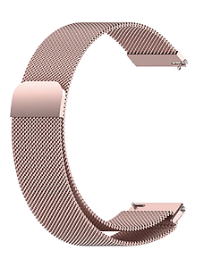 Ремінець міланська петля Blackpink 20mm для Cмарт годинника AMAZFIT GTR-42 / GTS, Рожеве Золото