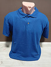 Дитяча підліткова футболка для хлопчика Туреччина Поло на 12-18 років бавовна синя
