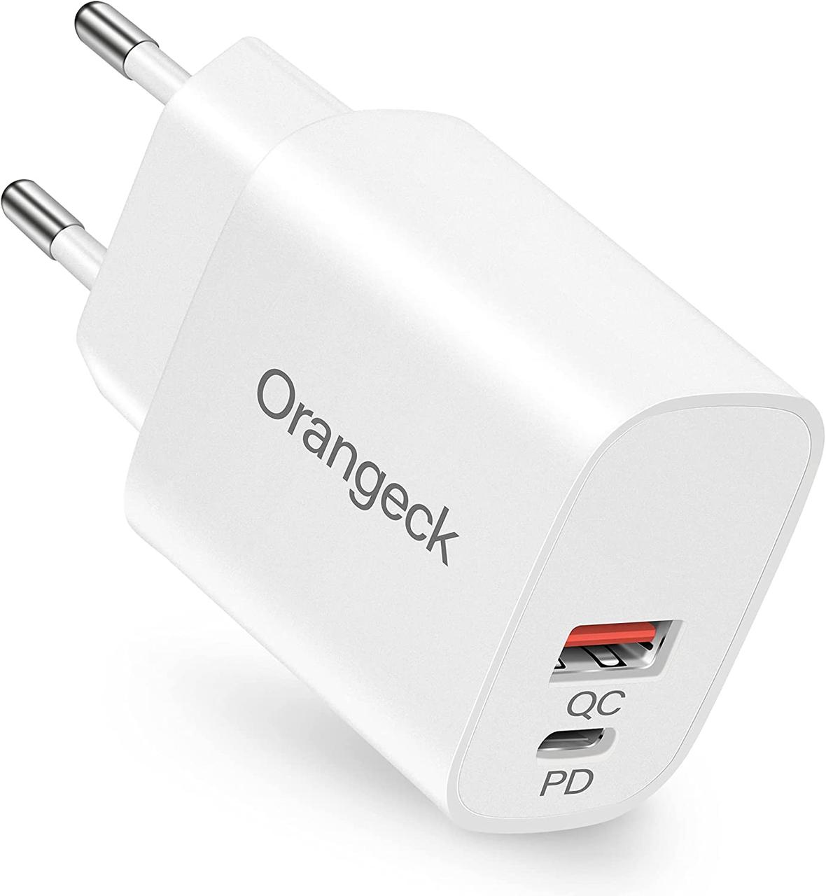 Зарядное устройство USB, блок питания Orangeck USB C 20 Вт, цена 585 ...