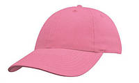 Детская кепка 6-ти панельная розовая