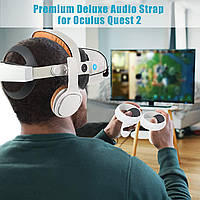 Преміум аудіо ремінець для голови для Quest 2-покращена якість звуку