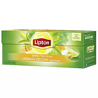 Зеленый чай Липтон в пакетиках Цитрусовый сад 25*2 пакетиков