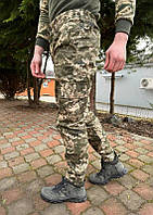 Тактические штаны армейские пиксель саржа демисезон Брюки военные