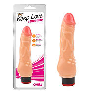 Класичний вібратор із пухирцями для клітора Keep Love Stud Dildo | Puls69, фото 2
