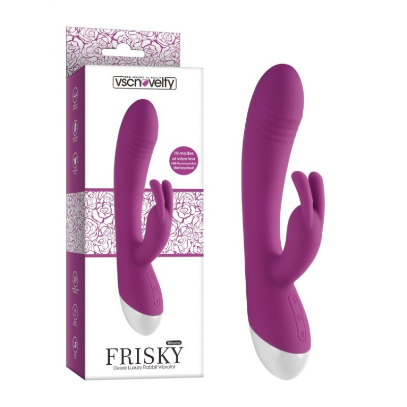 Вібратор Desire Luxury Rabbit Vibrator Frisky | Puls69, фото 1