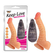 Вібратор на присоску з пультом керування Keep Love Master Dildo | Puls69, фото 2