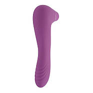 Вібростимулятор Desire Luxury Travel Double Ended Suction Vibrator | Puls69, фото 3