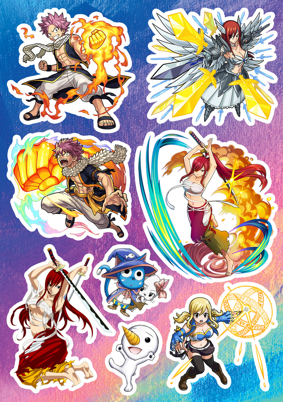 Стикерпак Аниме FairyTail Хвост Феи — Купить Недорого на Bigl.ua ...