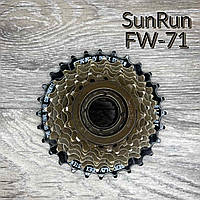 Трещотка SunRun FW-71, 14-28Т, 7 скоростей