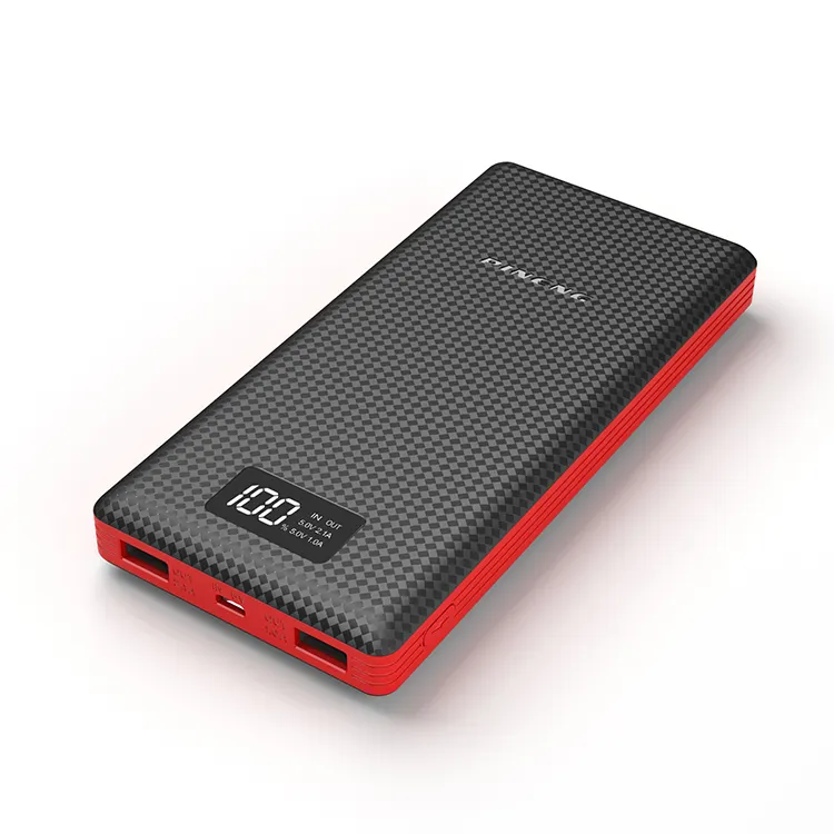 Павербанк Зовнішній акумулятор Pineng PN-969 Power Bank 20000 mAh чорний